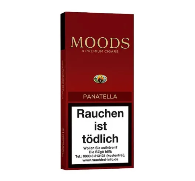 Сигари MOODS Panatella Premium Cigars 4 шт