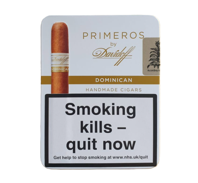 Сигари Davidoff Dominican Primeros (Домінікана) 6 шт