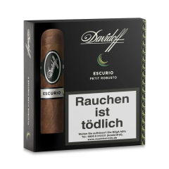 Сигари Davidoff Escurio Petit Robusto (Домінікана) 4 шт