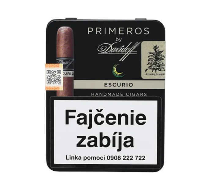 Сигари Davidoff Escurio Primeros (Домінікана) 6 шт