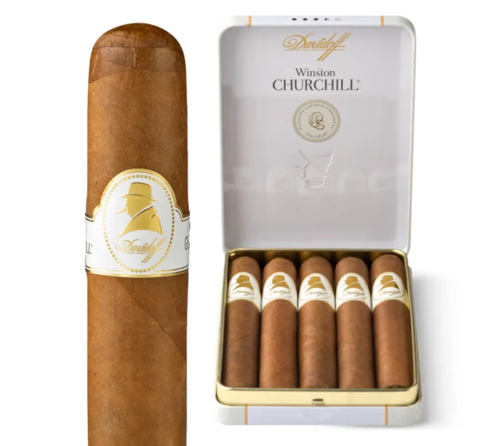 Сигари Davidoff Winston Chirchill Petit Panetela (Домінікана) 5 шт