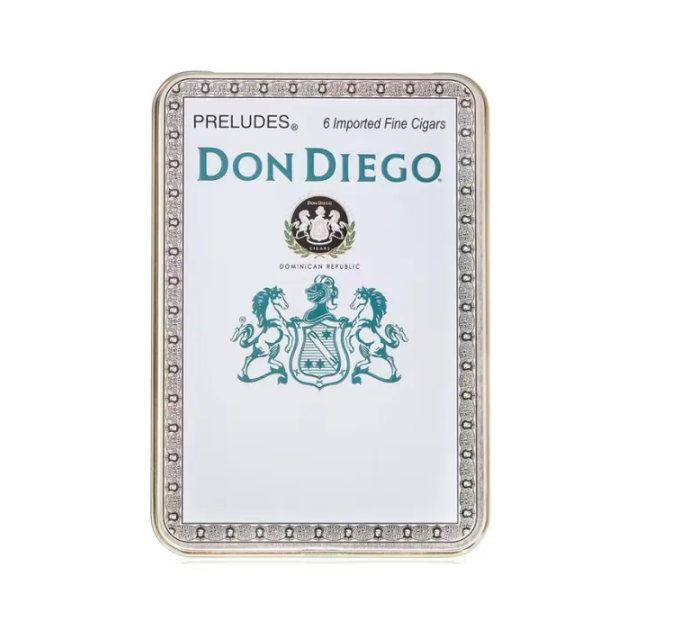 Сигари Don Diego Classic Preludes Mini Panatela (Домінікана) 6 шт