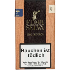 Сигари Flor de Selva Toro Trio Sampler (Гондурас) 3 шт