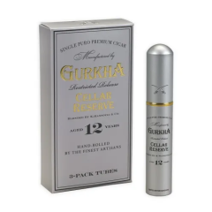 Сигари Gurkha Cellar Reserve 12 Years Aged Tube (Домінікана) 3 шт