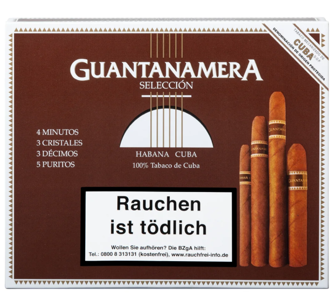 Сигари Guantanamera Seleccion Набір (Куба) 15 шт