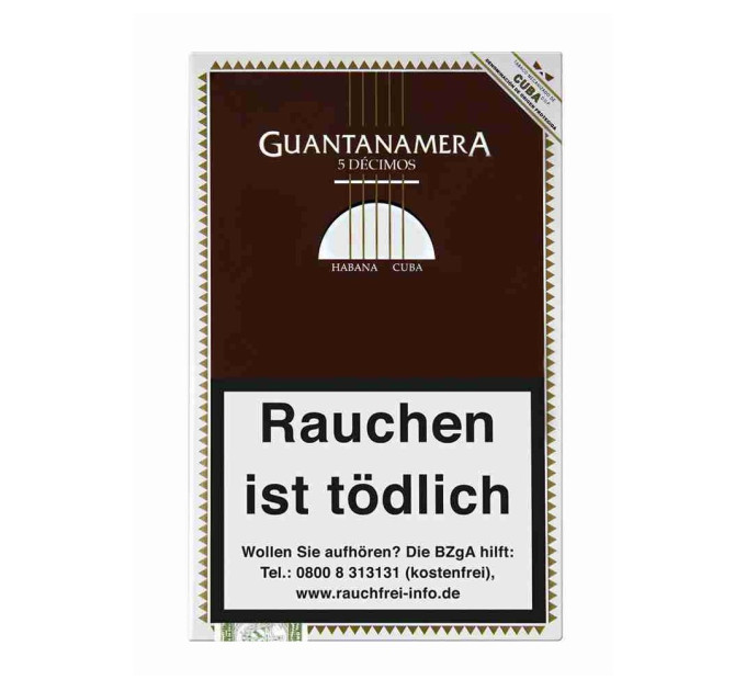 Сигари Guantanamera Decimos (Куба) 5 шт