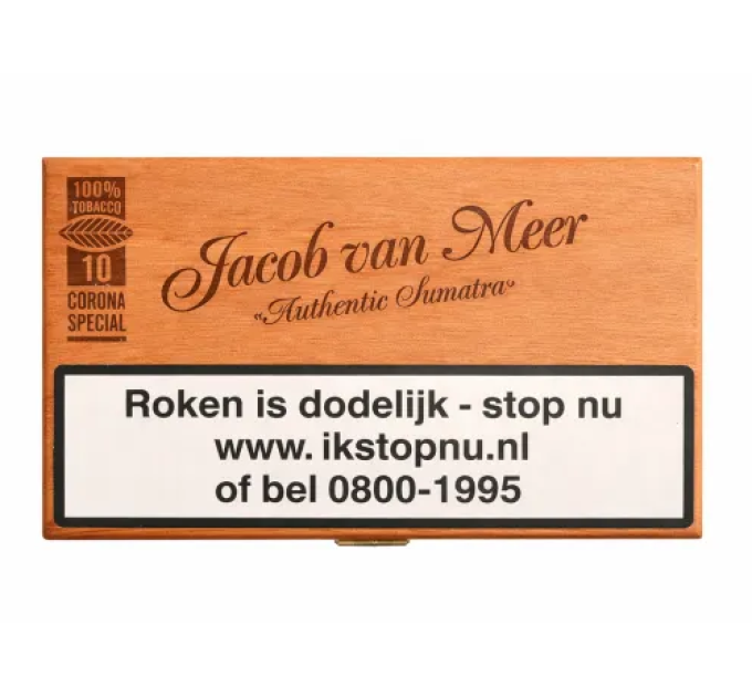 Сигари Jacob van Meer Authentic Corona (Суматра) 10 шт