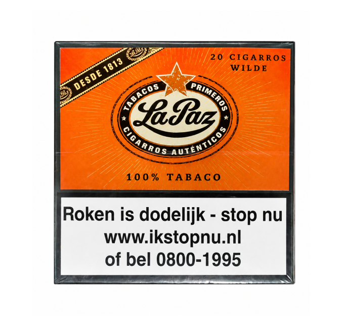 Сигари La Paz Cigaros Wilde (Домінікана) 20 шт Сигари La Paz Cigaros Wilde (Домінікана) 20 шт