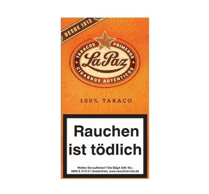 Сигари La Paz Cigaros (Домінікана) 5 шт