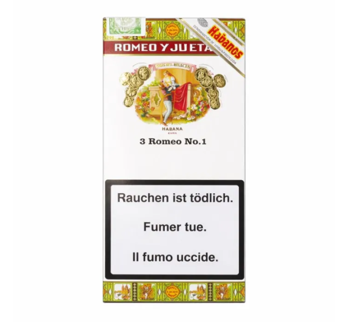 Сигара Romeo Y Julieta №1 (Куба) 3 шт