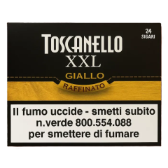 Сигари Toscanello XXL Giallo Raffinato (Італія) пачка 24 шт