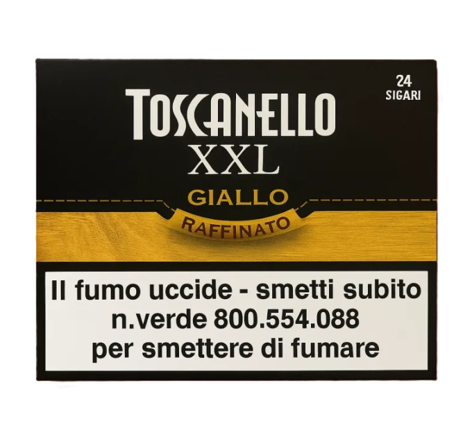 Сигари Toscanello XXL Giallo Raffinato (Італія) пачка 24 шт