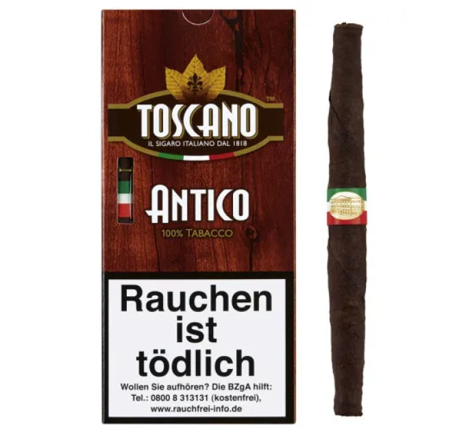Сигари Toscano Antico (Італія) 5 шт