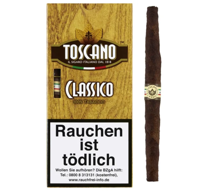 Сигари Toscano Classico (Італія) 5 шт