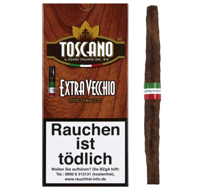 Сигари Toscano Extra Vencchio (Італія) 5 шт