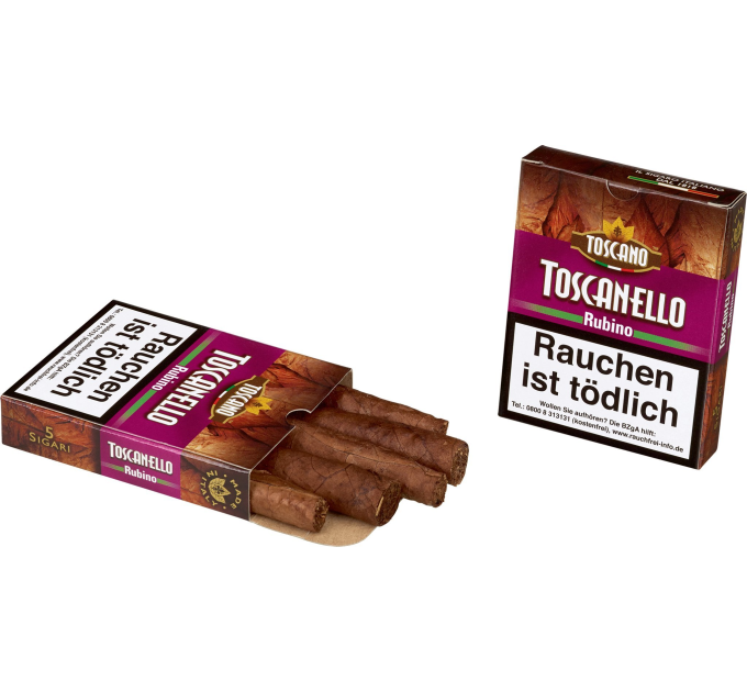 Сигари Toscanello Rubino (Італія) (5шт)