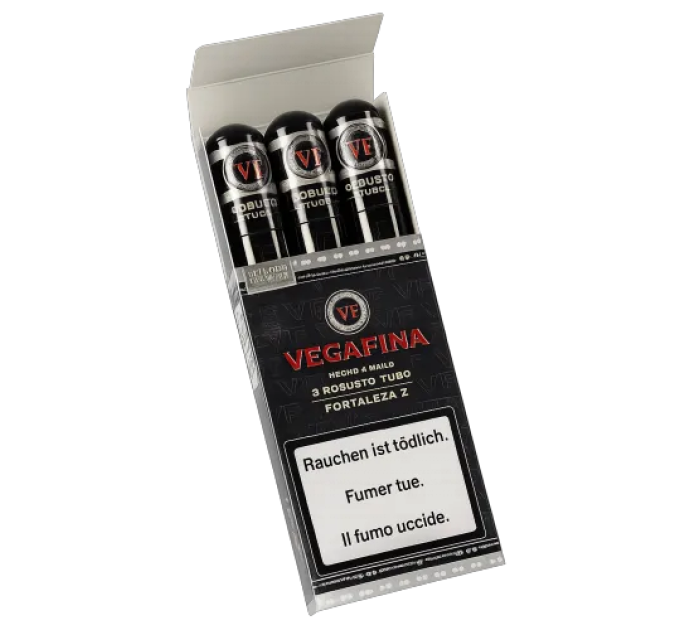 Сигары VegaFina Black Robusto Fortaleza 3 шт