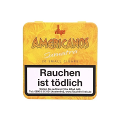 Сигари Villiger Americanos Sumatra (Суматра) 20 шт