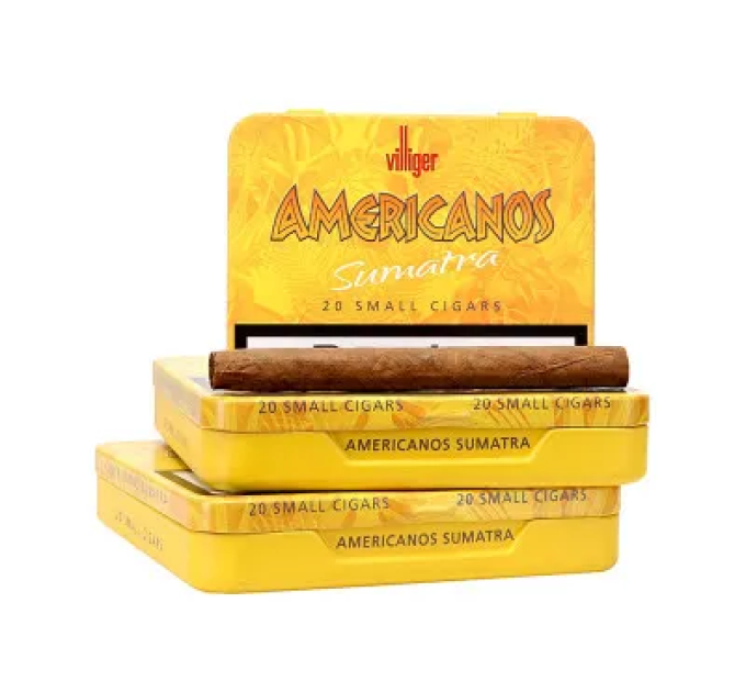 Сигари Villiger Americanos Sumatra (Суматра) 20 шт