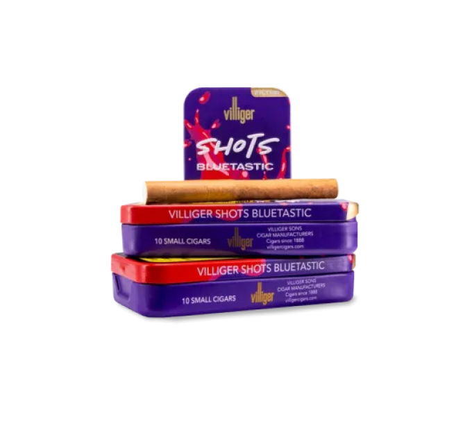 Сигари Villiger Shots Bluetastic 10 шт