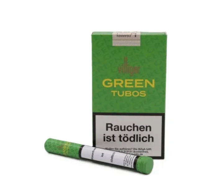 Сигари Villiger Green Tubos (Суматра) 4 шт