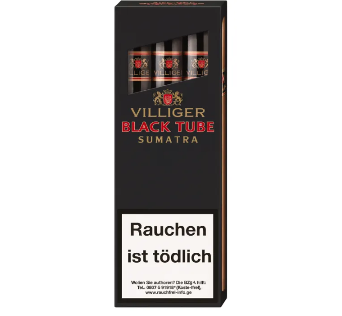 Сигари Villiger Black Tube (Суматра) 3 шт