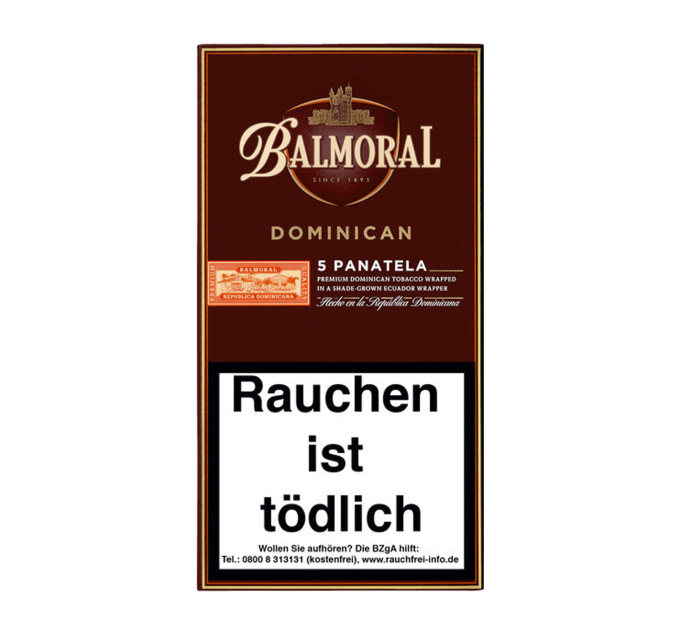 Сигари BALMORAL Panatella (Домінікана) 5 шт