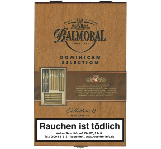 Сигари BALMORAL Dominican Collection (12 шт)