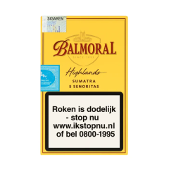 Сигари BALMORAL Highlands Senioritas 5 (Суматра) (5шт)