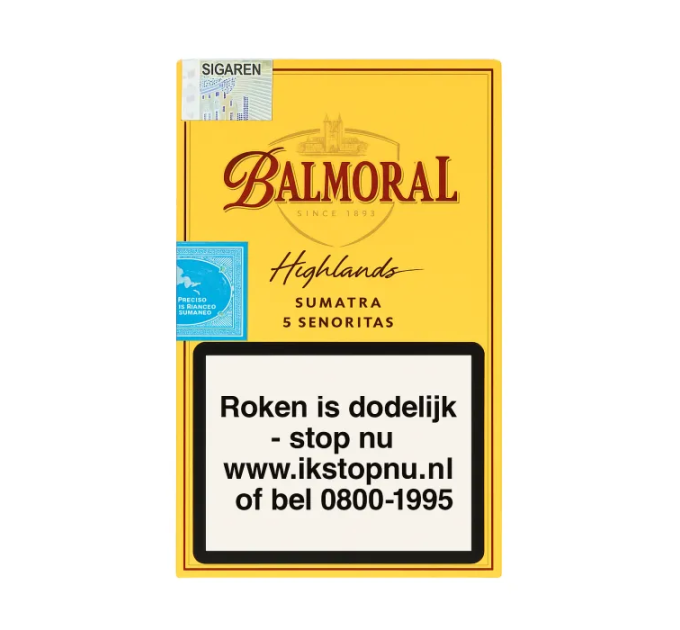 Сигари BALMORAL Highlands Senioritas 5 (Суматра) (5шт)