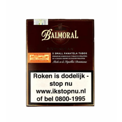 Сигари BALMORAL Small Panatella Tubos 5 (Домінікана, 5 шт)
