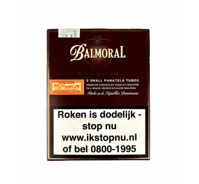 Сигари BALMORAL Small Panatella Tubos 5 (Домінікана, 5 шт)