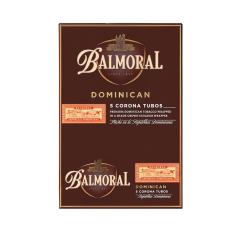 Сигари BALMORAL Сorona Tubos (Домінікана) 5 шт