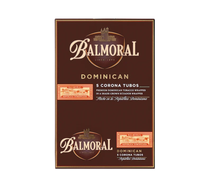 Сигари BALMORAL Сorona Tubos (Домінікана) 5 шт