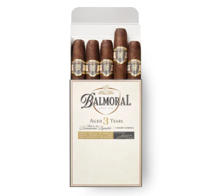 Сигари BALMORAL Aged 3 Years Short Сorona (Домінікана) 5 шт