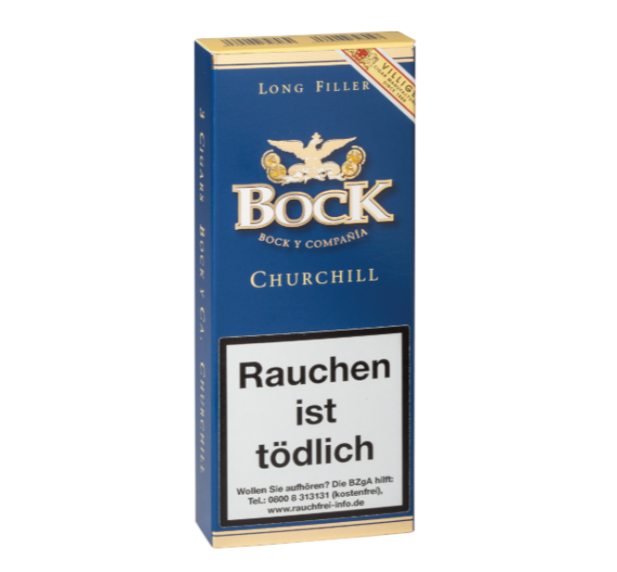 Сигари BOCK Churchill Tube (Домінікана) 3 шт