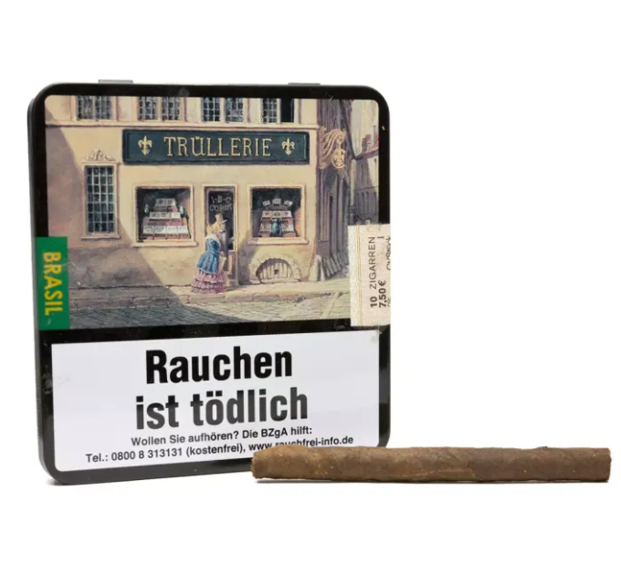 Сигари Brazil Trüllerie Sumatra Mini Blech (Бразилія) 10 шт