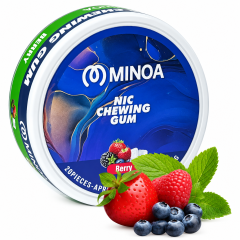 Нікотинові жуйки Minoa Berry (Ягоди) 4 мг, 20 шт Нікотинові жуйки Minoa Berry (Ягоди) 4 мг, 20 шт