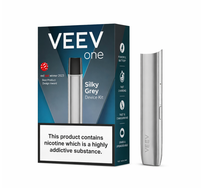 Pod система IQOS VEEV ONE Silky Grey (Шовковистий сірий)