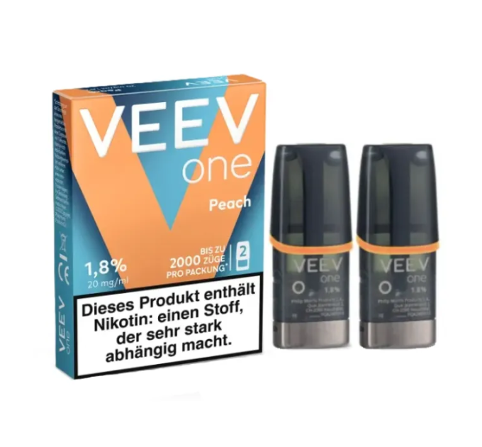 Картриджі IQOS VEEV one 2 Pods Peach (Персик)