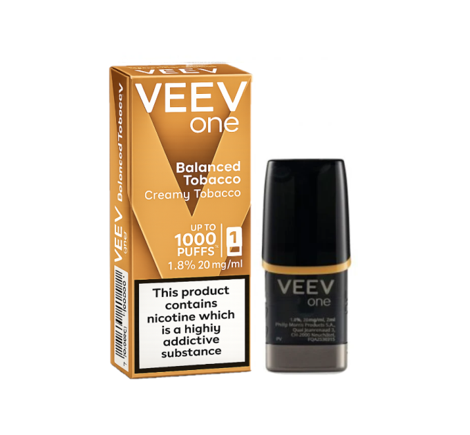 Картридж IQOS VEEV one 1 Pod Balanced Tobacco (Кремовий тютюн) Картридж IQOS VEEV one 1 Pod Balanced Tobacco (Кремовий тютюн)