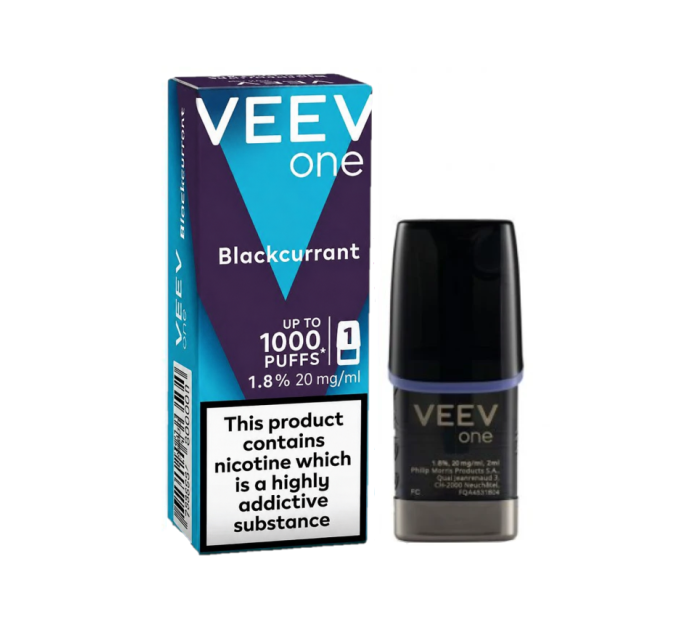 Картридж IQOS VEEV one 1 Pod Blackcurrant (Смородина) Картридж IQOS VEEV one 1 Pod Blackcurrant (Смородина)