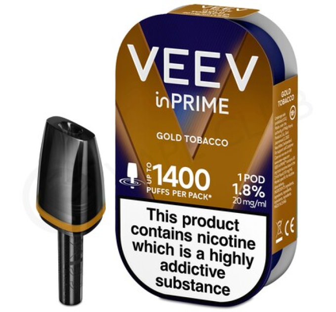 Картридж IQOS VEEV inPRIME 1 Pod Gold Tobacco (Золотий тютюн) Картридж IQOS VEEV inPRIME 1 Pod Gold Tobacco (Золотий тютюн)