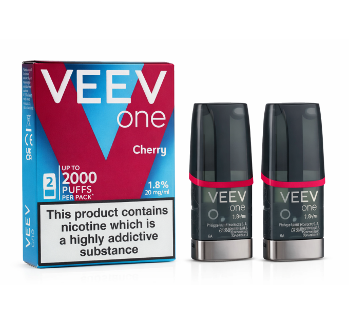 Картриджі IQOS VEEV one 2 Pods Cherry (Вишня)
