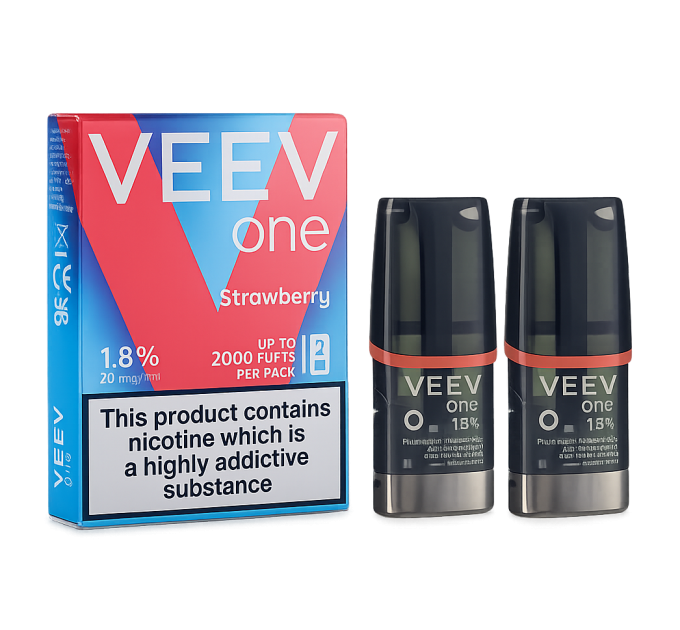 Картриджі IQOS VEEV one 2 Pods Strawberry (Полуниця)