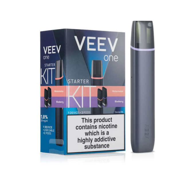 Pod система IQOS VEEV ONE + 2 картриджі Watermelon, Blueberry (Кавун, Чорниця)