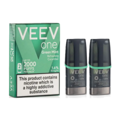 Картриджі IQOS VEEV one 2 Pods Green Mint (М'ята Огірок)