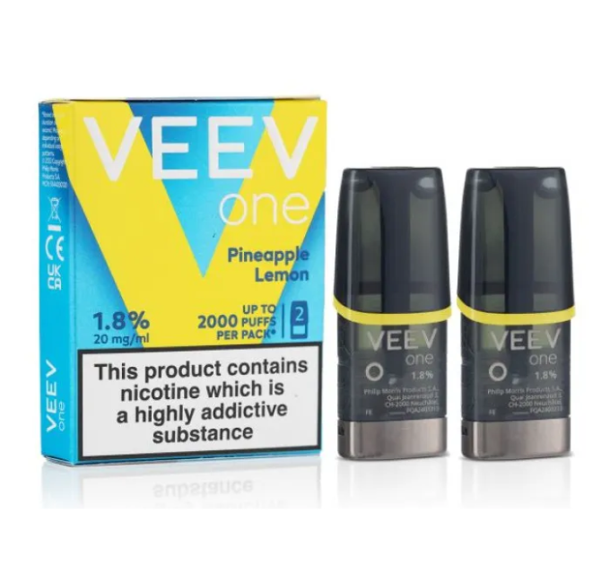 Картриджі IQOS VEEV one 2 Pods Pineapple Lemon (Ананас Лимон)