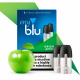 Картриджі My Blu Green Apple (Зелене Яблуко) 9 мг