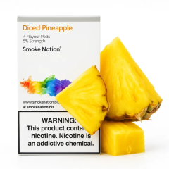 Картриджі JUUL 1 Smoke Nation Diced Pineapple (Ананас) 50 мг (5%)